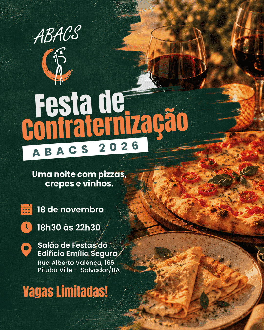 Festa de Confraternização ABACS 2026